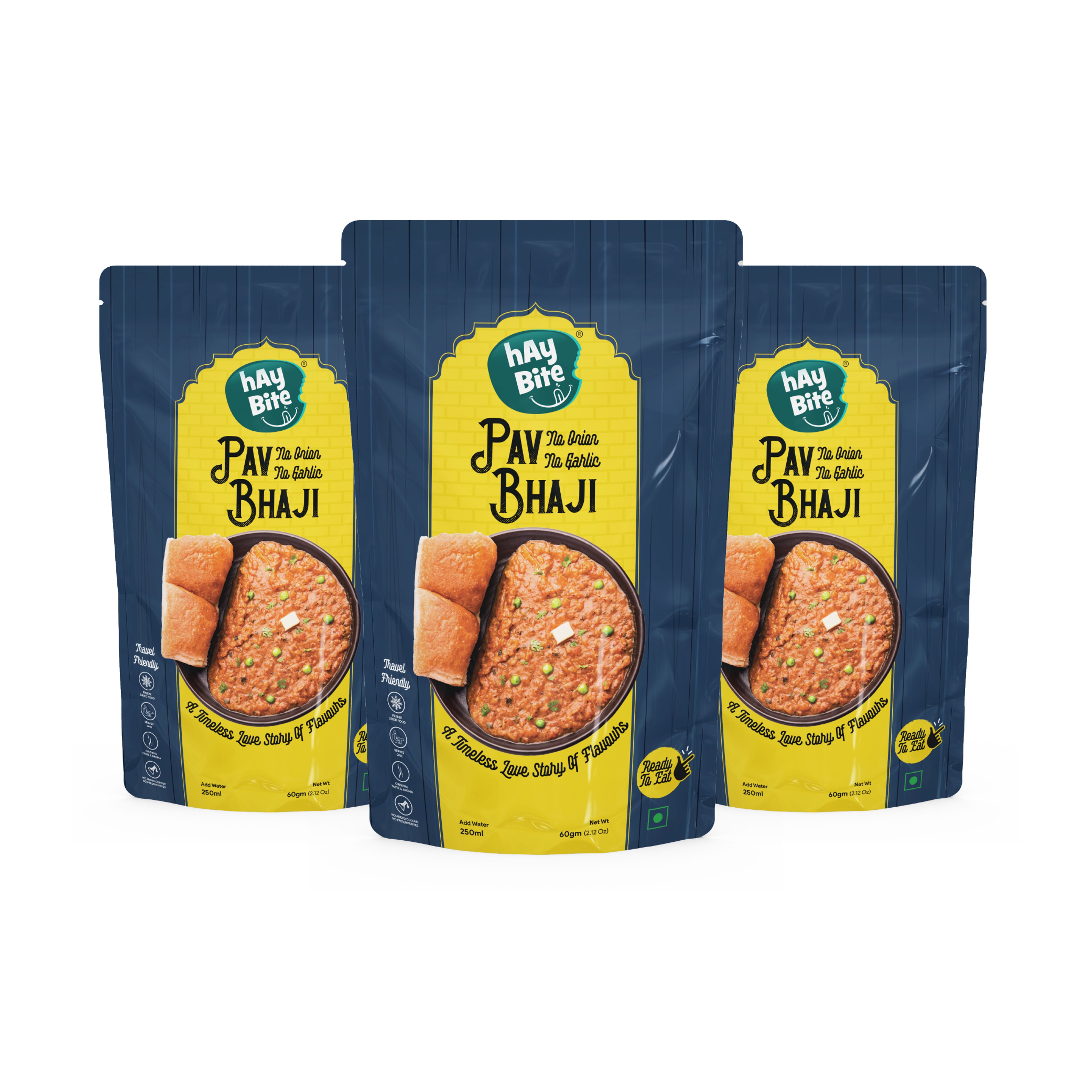 Ready to Cook Pav-Bhaji | Hay Bite